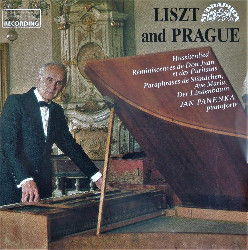 Liszt - Fantasies en parafrases - Jan Panenka - SUPRAPHON, Ophalen of Verzenden, Romantiek, Zo goed als nieuw, Kamermuziek