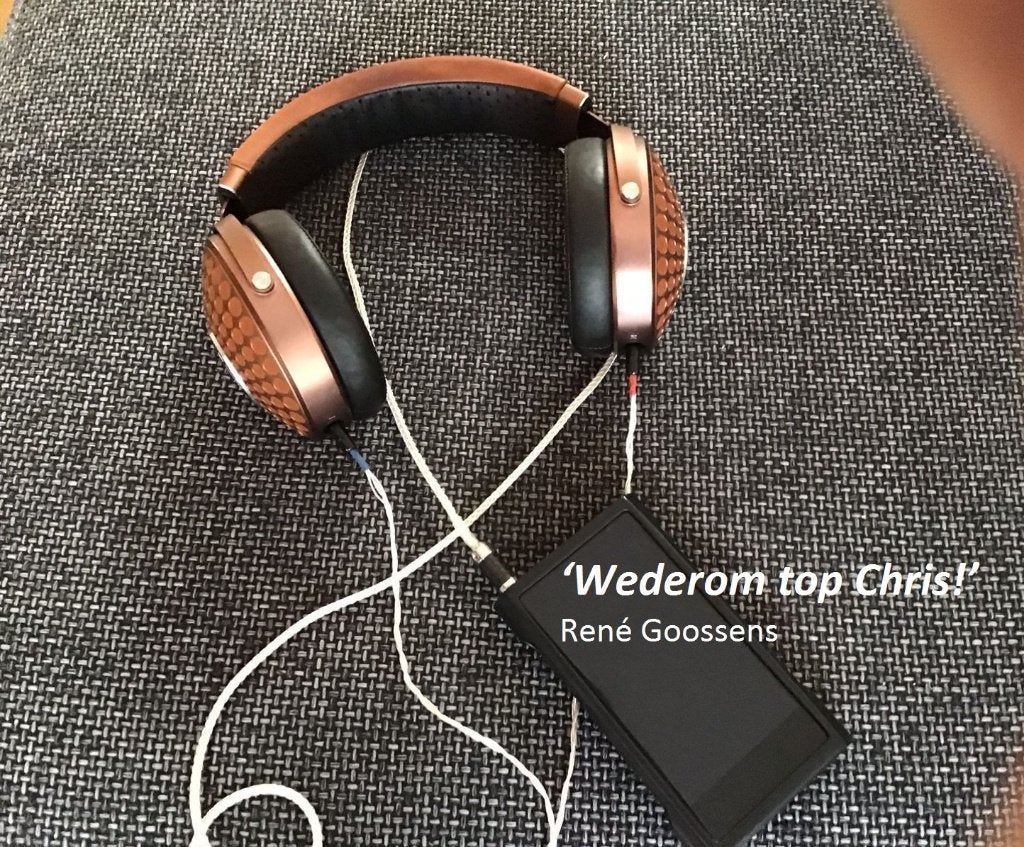 'The Crystal Cranium v1.5' koptelefoon kabel - Chris Cables, Verzenden, Nieuw, 3451HB/44, 2 tot 5 meter