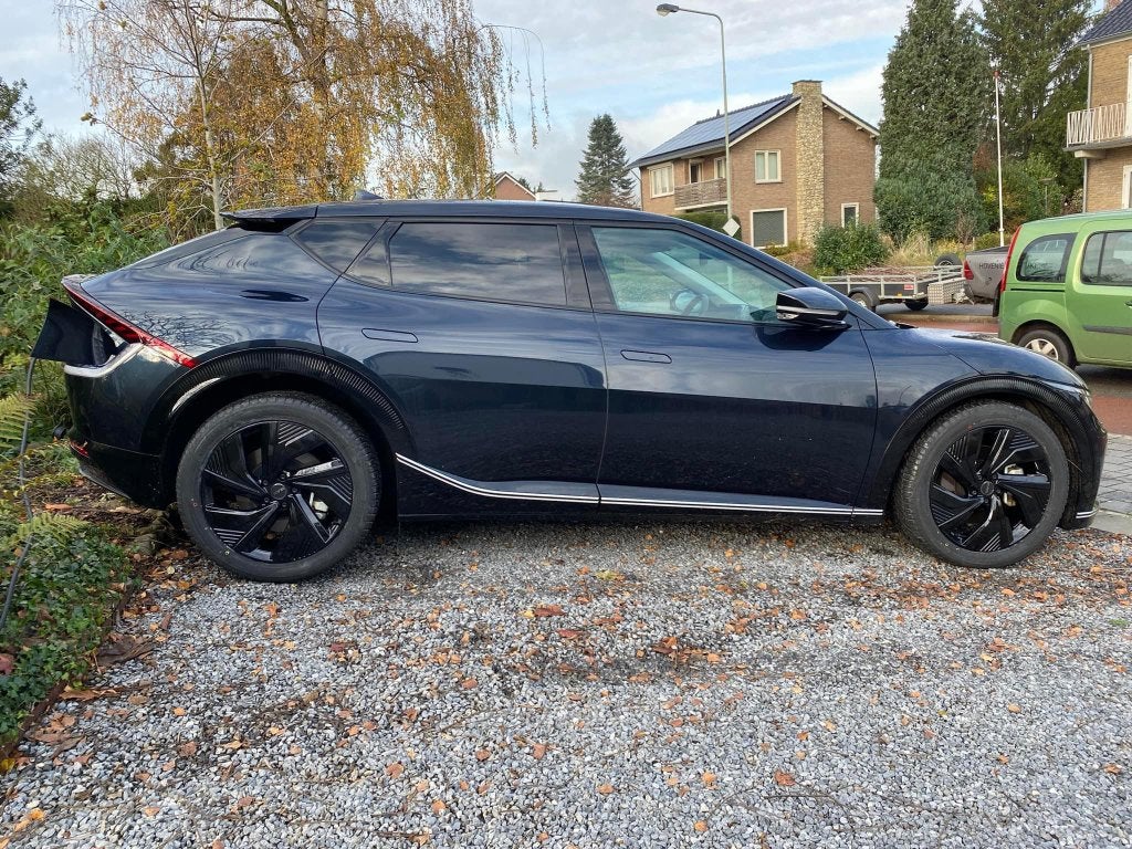 Winterbanden op lichtmetalen velg KIA EV6, Auto-onderdelen, Banden en Velgen, Ophalen, Gebruikt, Banden en Velgen, Winterbanden