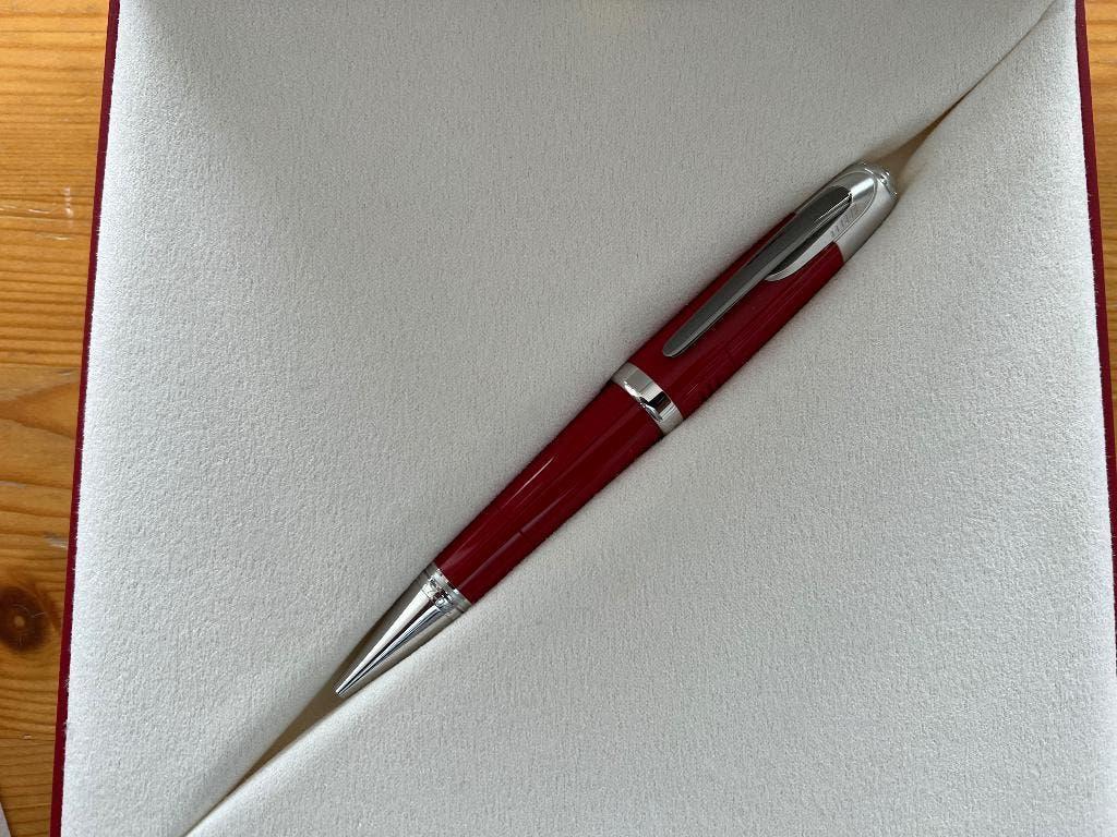 Mont Blanc Great Characters Enzo Ferrari Balpen Rood NIEUW, Balpen, Nieuw, Met doosje, Ophalen of Verzenden