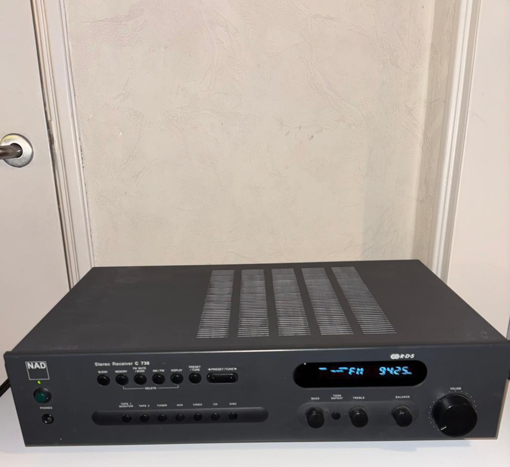 NAD versterker tuner (ruilen) sony cd-speler, Overige merken, Gebruikt, Ophalen of Verzenden, 60 tot 120 watt