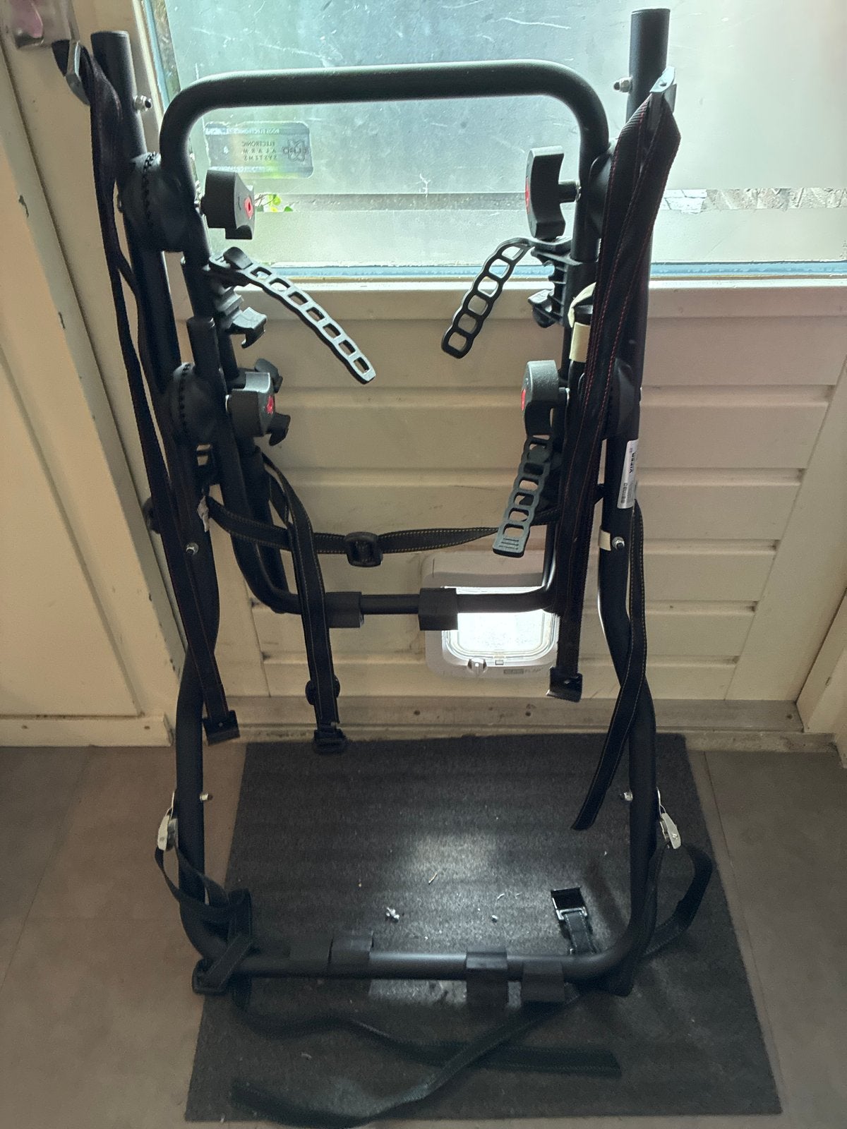 Menabo Viper fietsendrager voor achterklep, Ophalen, 2 fietsen, Gebruikt, Achterklepdrager