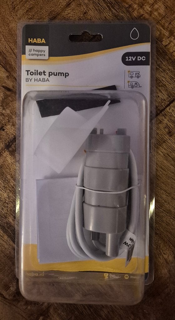 HABA Toilet pomp (12v) voor C2/C200 Thetford caravan toilet, Caravans en Kamperen, Ophalen of Verzenden, Nieuw