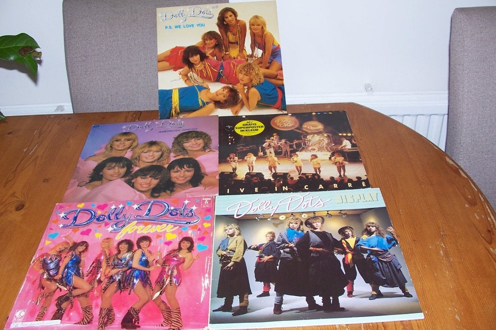 DOLLY DOTS 5 LP'S, Cd's en Dvd's, Vinyl | Pop, LP, Gebruikt, Pop, Ophalen of Verzenden