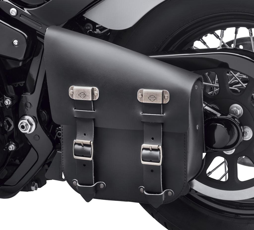 Originele Harley Davidson SWINGARM TAS (Echt leer), Motoren, Ophalen, Nieuw
