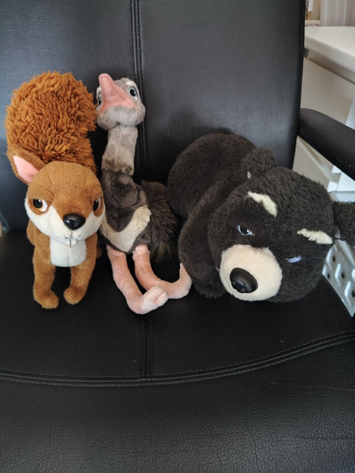 Efteling: knuffels van Fabula, Overige merken, Beer, Nieuw, Zwart