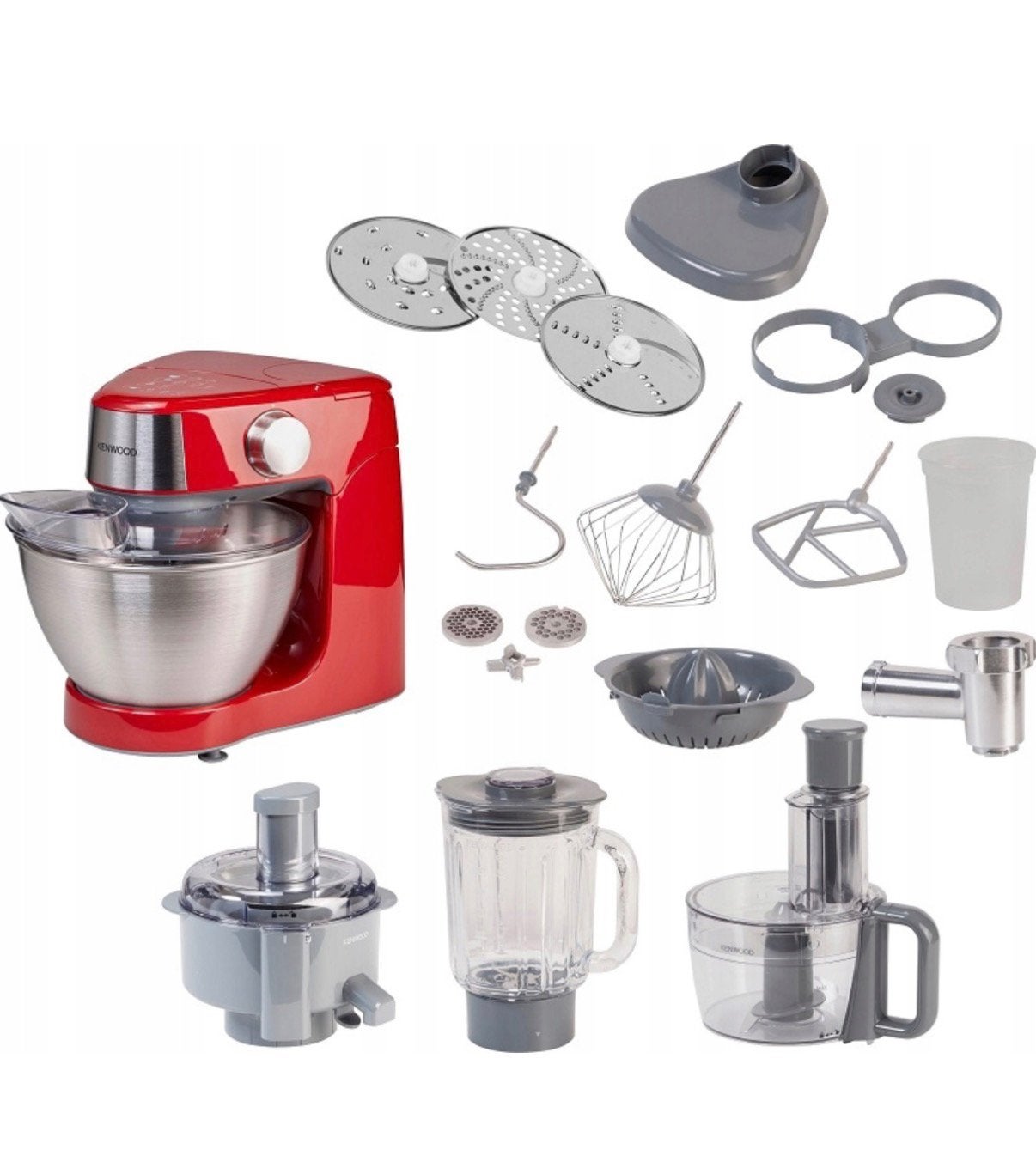 Keukenmachine Kenwood Prospero, 4 liter of meer, Ophalen of Verzenden, Zo goed als nieuw, 3 snelheden of meer