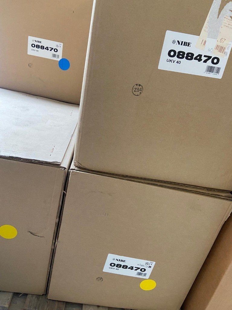 Buffervaten nieuw ukv 40 NIBE, Ophalen, Minder dan 30 cm, Cv-ketel of Combi-ketel, Nieuw