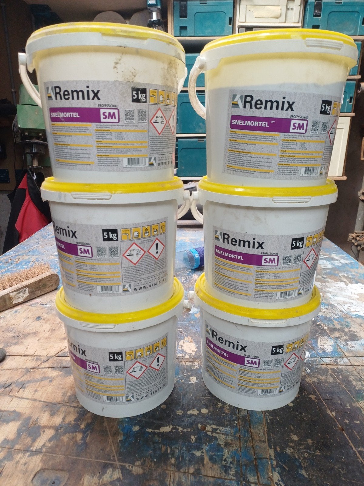 snelbeton snelmortel remix, Doe-het-zelf en Verbouw, Ophalen, Overige typen