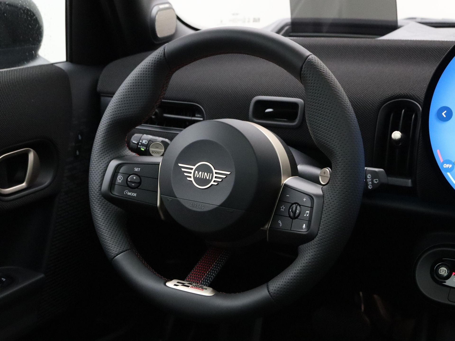 MINI 5-deurs Cooper C John Cooper Works Pakket M PRIVATE LEA, Auto's, 156 pk, Blauw, Bedrijf, Nieuw