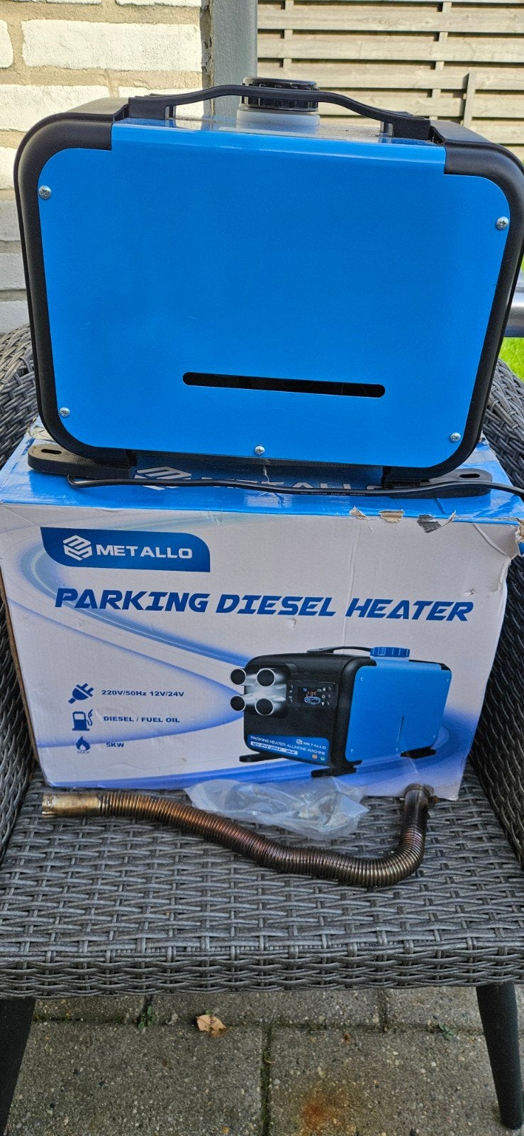 Metallo Parking Diesel Heater 5KW, 30 tot 80 cm, Kachel, Minder dan 60 cm, Ophalen of Verzenden