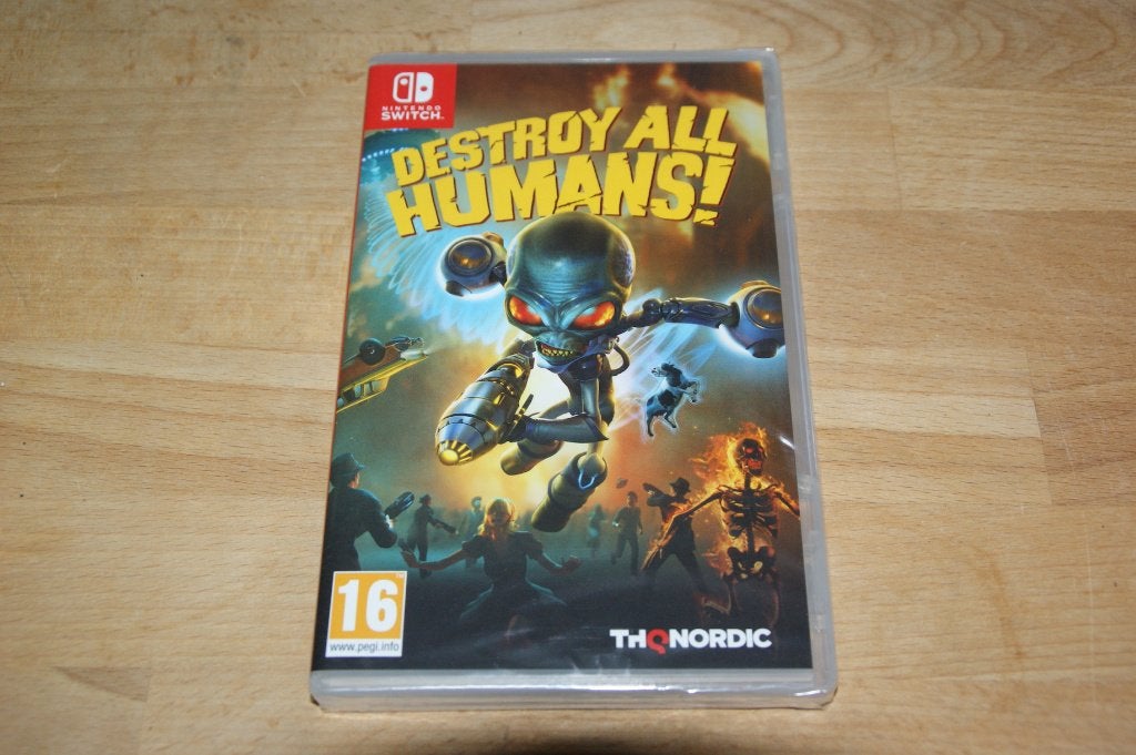 Destroy All Humans (Switch) NIEUW in seal, Spelcomputers en Games, Avontuur en Actie, 1 speler, Ophalen of Verzenden, Nintendo Benelux
