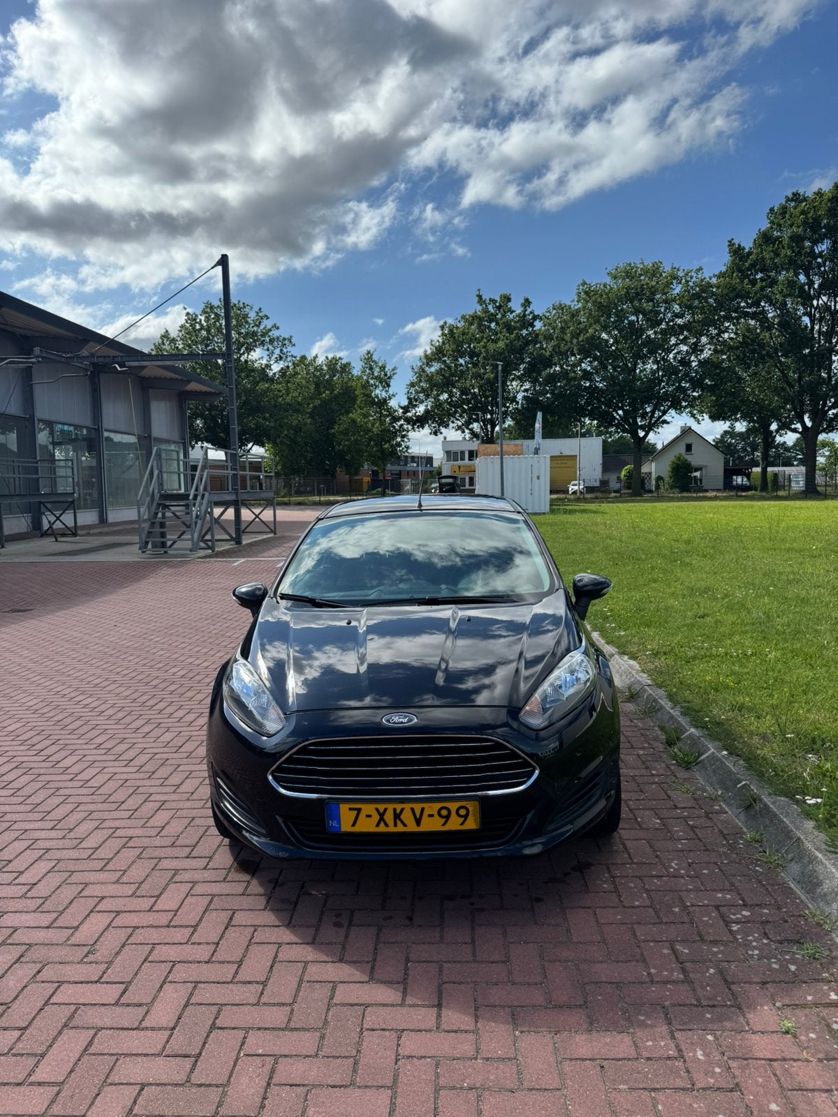 Ford Fiësta 1.0 65PK 5D S/S 2014 Zwart, Auto's, 40 €/maand, Zwart, 525 kg, Origineel Nederlands