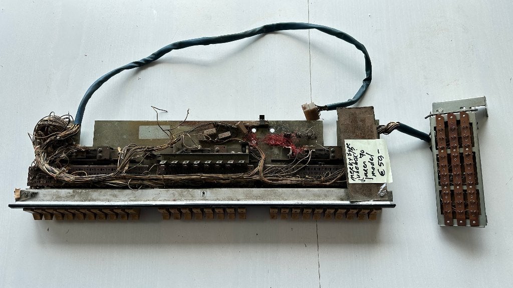 Toetsenbord voor jaren ’70 Jukebox (Merk en model onbekend), Ophalen of Verzenden, Gebruikt, 1970 tot heden, Overige merken