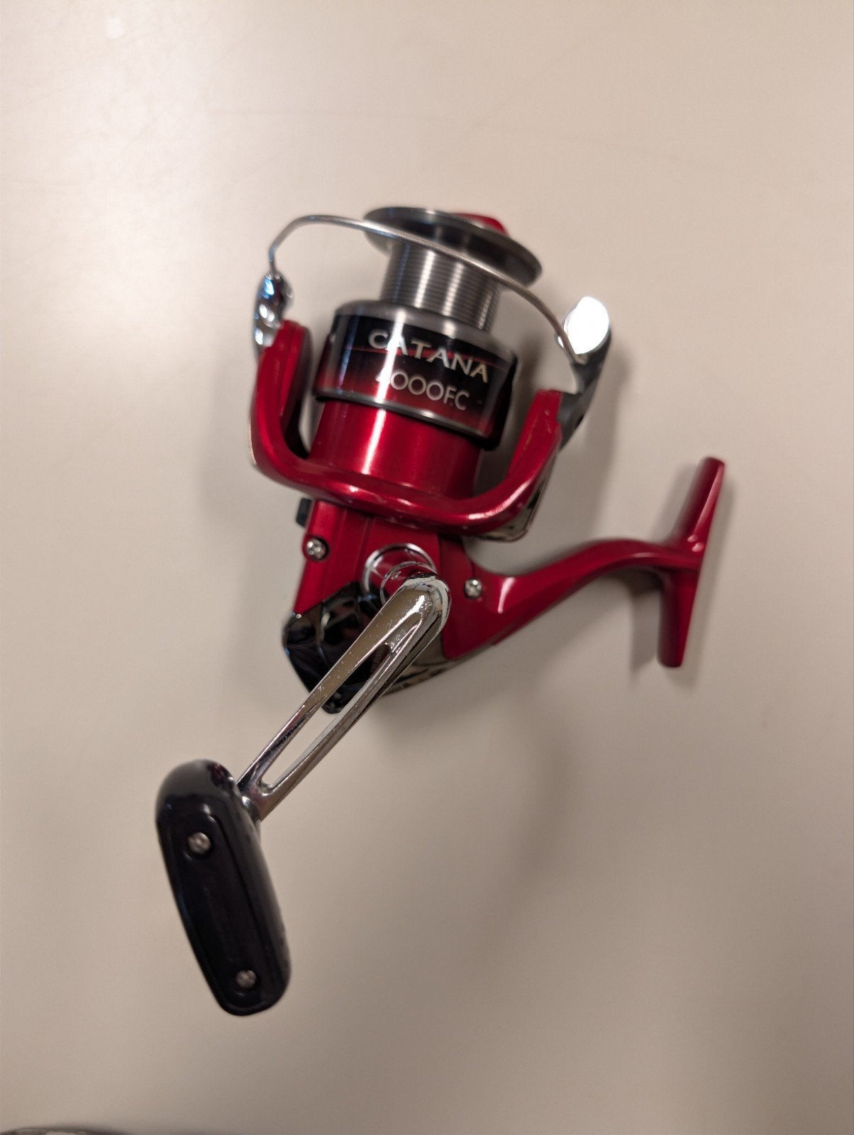 Shimano Catana 4000FC Molen - Zo goed als nieuw, Watersport en Boten, Ophalen of Verzenden, Zo goed als nieuw, Molen