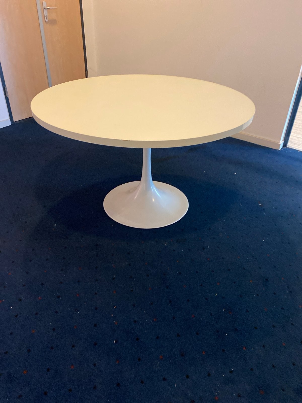 Ronde Eettafel/Bijzettafel - Diameter 120cm, Ophalen, Kunststof, Gebruikt, 100 tot 150 cm