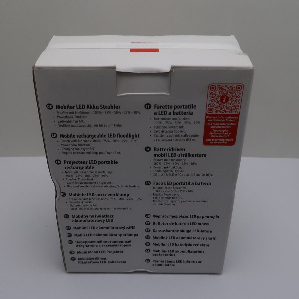 Brennenstuhl RUFUS 1500 MA accu-gevoede LED-bouwlamp | Nieuw, Flex Ltd., Nieuw, https://flex.com/contact-us, Nobelstraat 10, 5807 GA Oostrum LB, Limburg, Nederland