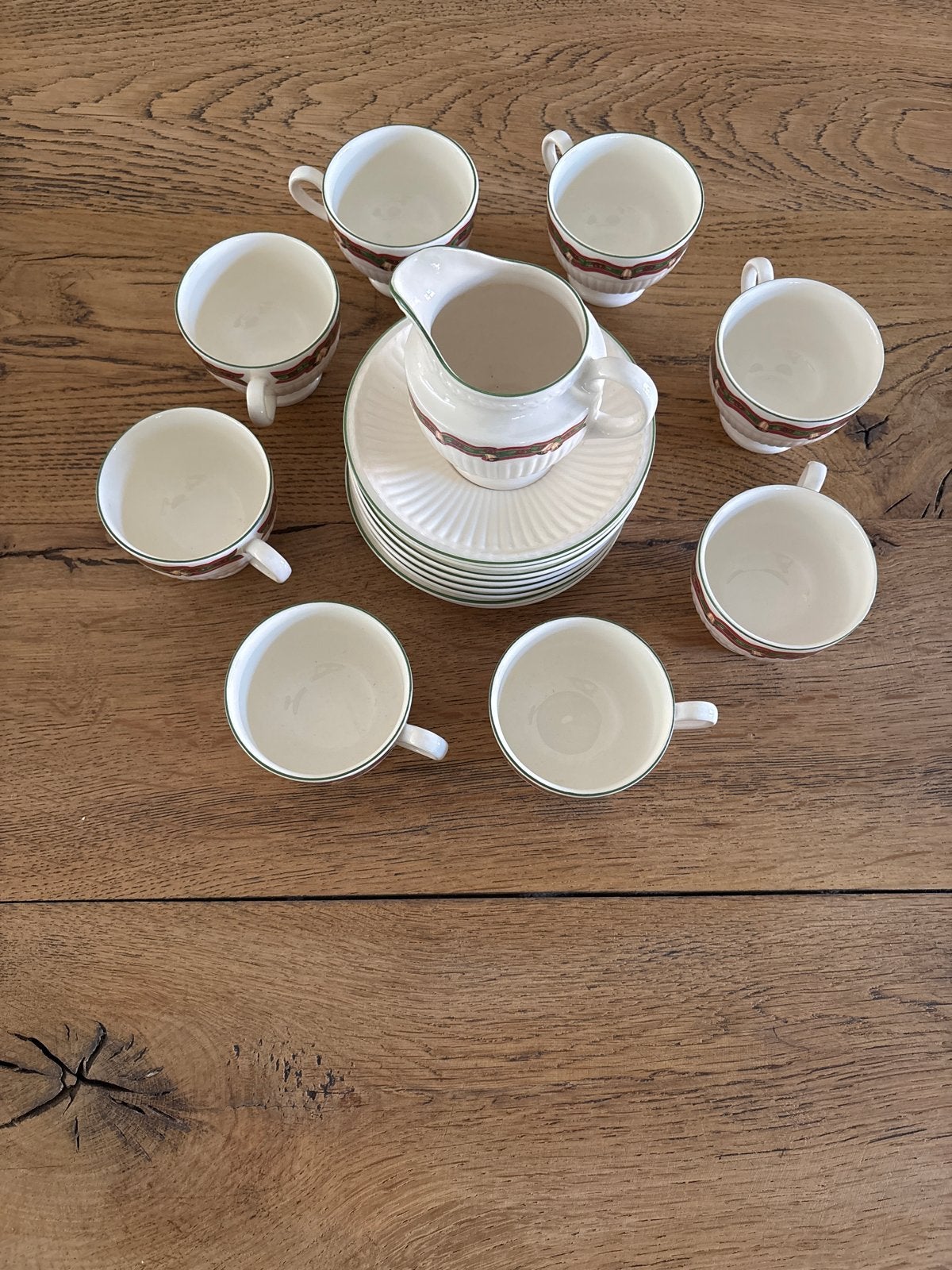 Wedgwood Christmas Time Servies, Ophalen, Klassiek, Zo goed als nieuw, Compleet servies