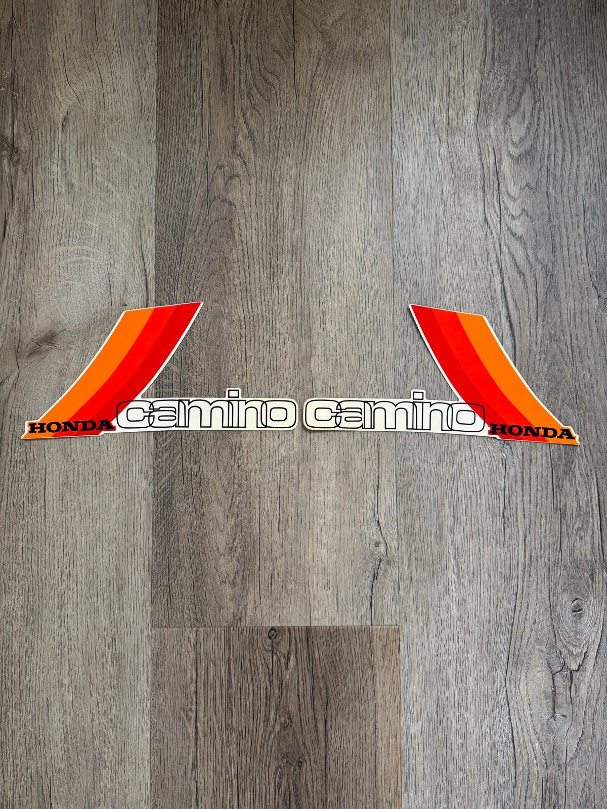 Nieuwe Honda Camino brommer stickers - set van 2, Ophalen of Verzenden, Nieuw