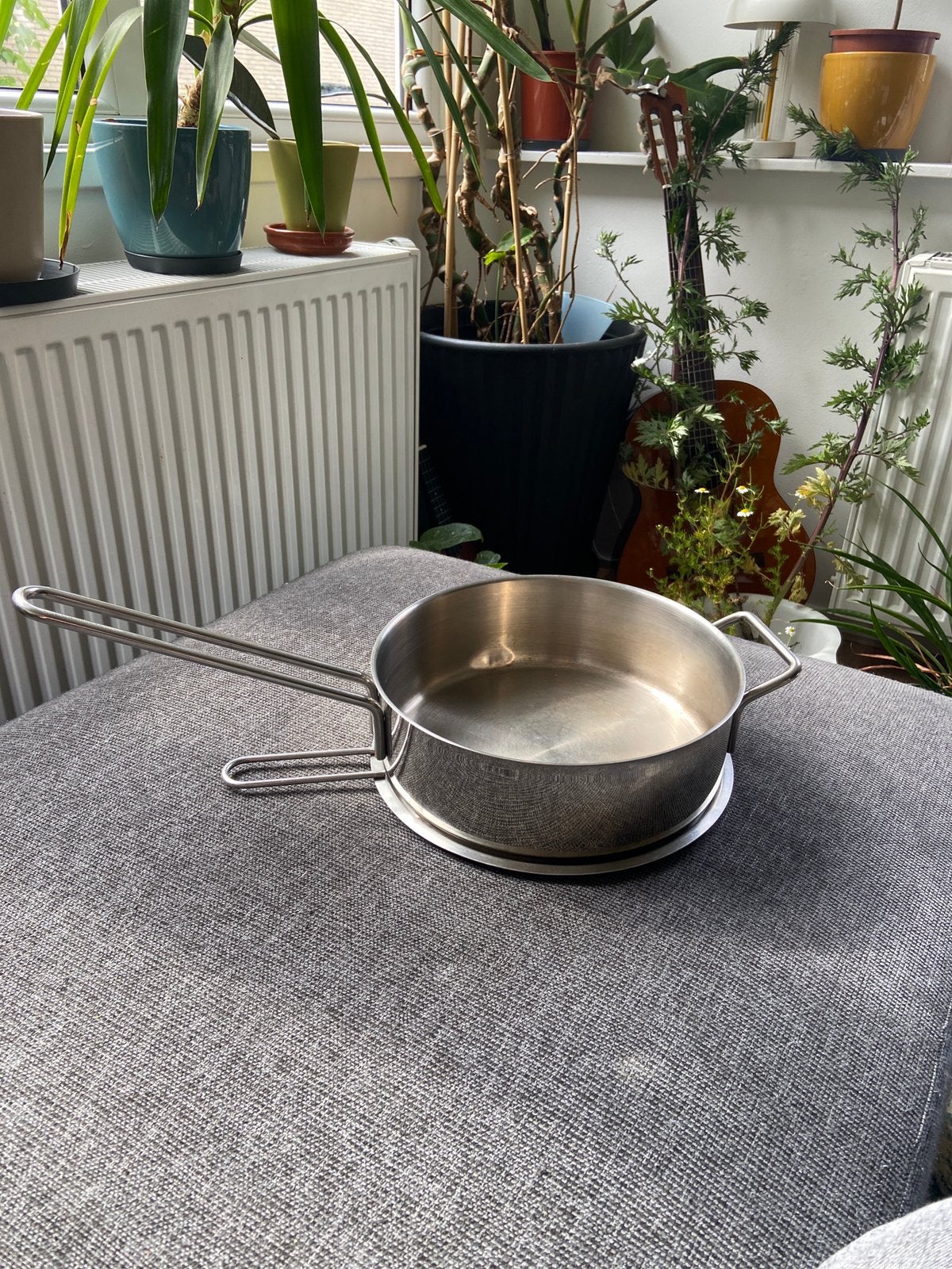 Vintage Eva Trio Ole Palsby pan met deksel Ø25 cm – Denmark, Ophalen of Verzenden, Gebruikt