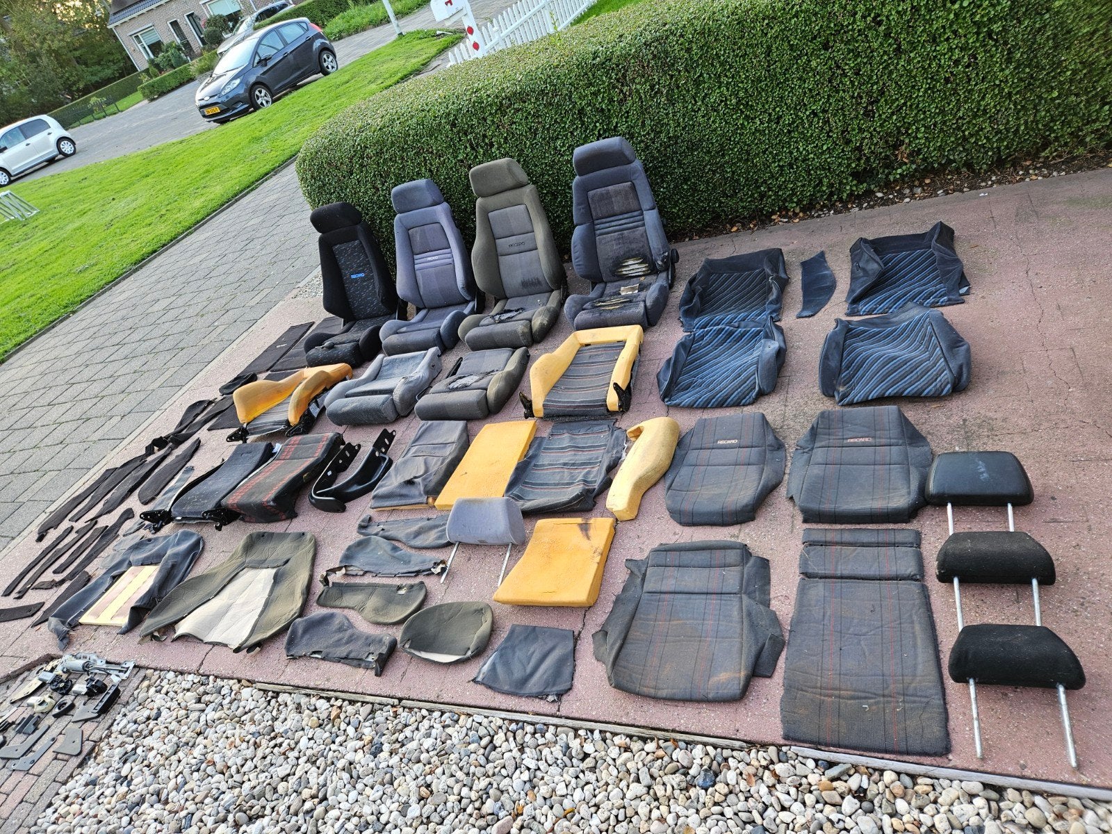 Recaro stoelen en onderdelen LS LX L Modular Golf 2 3, Ophalen of Verzenden, Gebruikt, Overige automerken