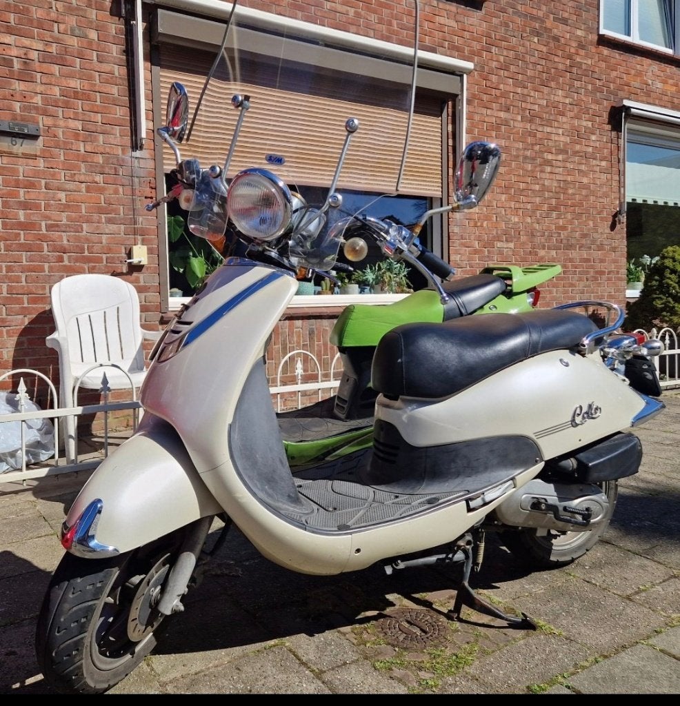 Sym Cello scooter, Ophalen, Gebruikt, Benzine, 50 cc