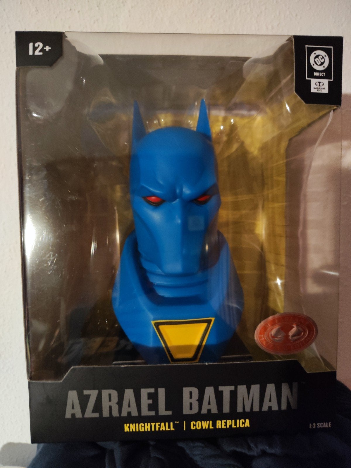 Azrael Batman Knightfall Cowl Replica 1:3 Schaal, Ophalen of Verzenden