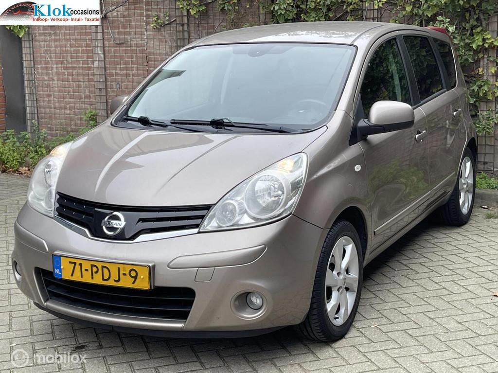 Nissan Note 1.4 Life + NAP cruise Clima trekhaak parkeersens, Voorwielaandrijving, 4 cilinders, Bruin, 49 €/maand