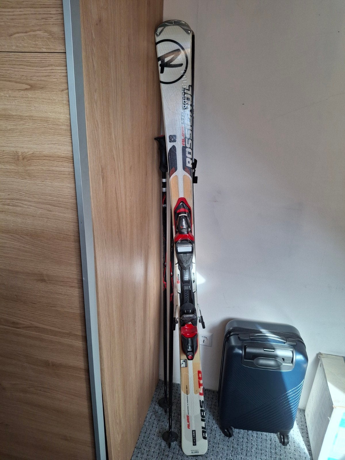Rossignol Alias LTD Ski's 163cm met bindingen, Ophalen, 160 tot 180 cm, Gebruikt, Rossignol