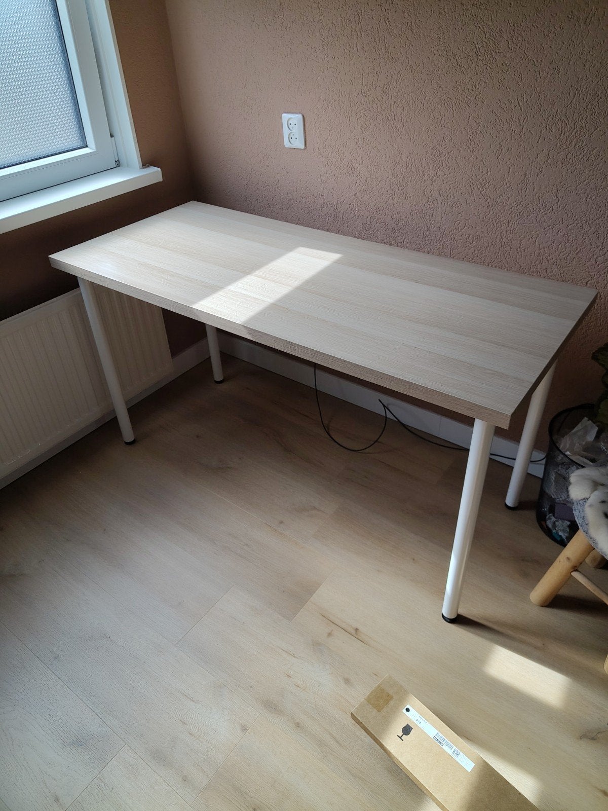 Ikea Bureau - Lagkapten / Adils - 140x60, Huis en Inrichting, Bureaus, Ophalen, Hout, Zo goed als nieuw, IKEA