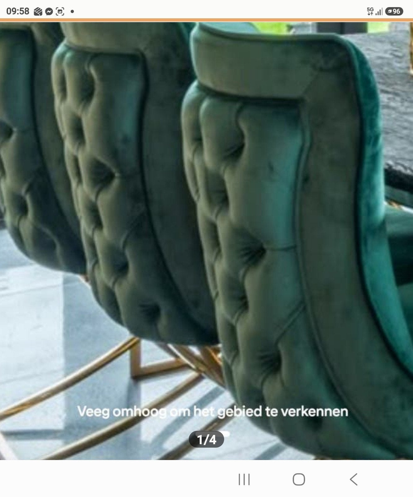 Richmond eetkamerstoelen, Ophalen, Overige kleuren, Zo goed als nieuw, Metaal