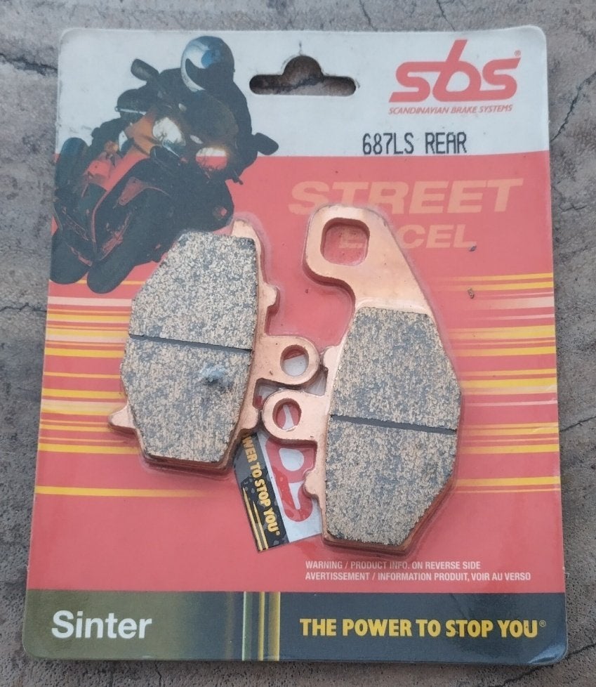 Kawasaki SBS 687LS Rear rem blokken Nieuw, Verzenden, Nieuw