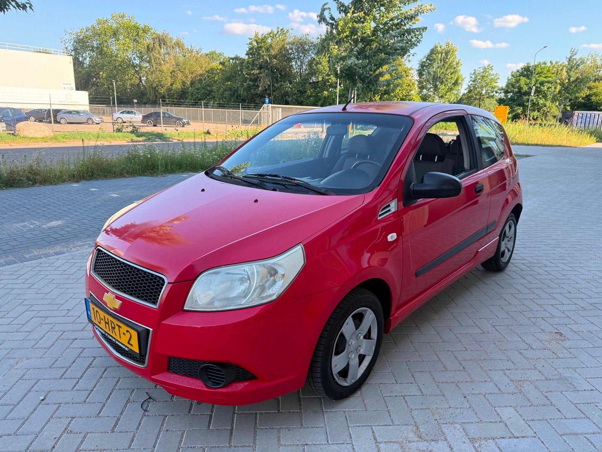 Chevrolet Aveo 1.2 16V L 3D (bj 2009) 133000 KM NAP! INRUILK, Voorwielaandrijving, Stof, Aveo, 4 cilinders