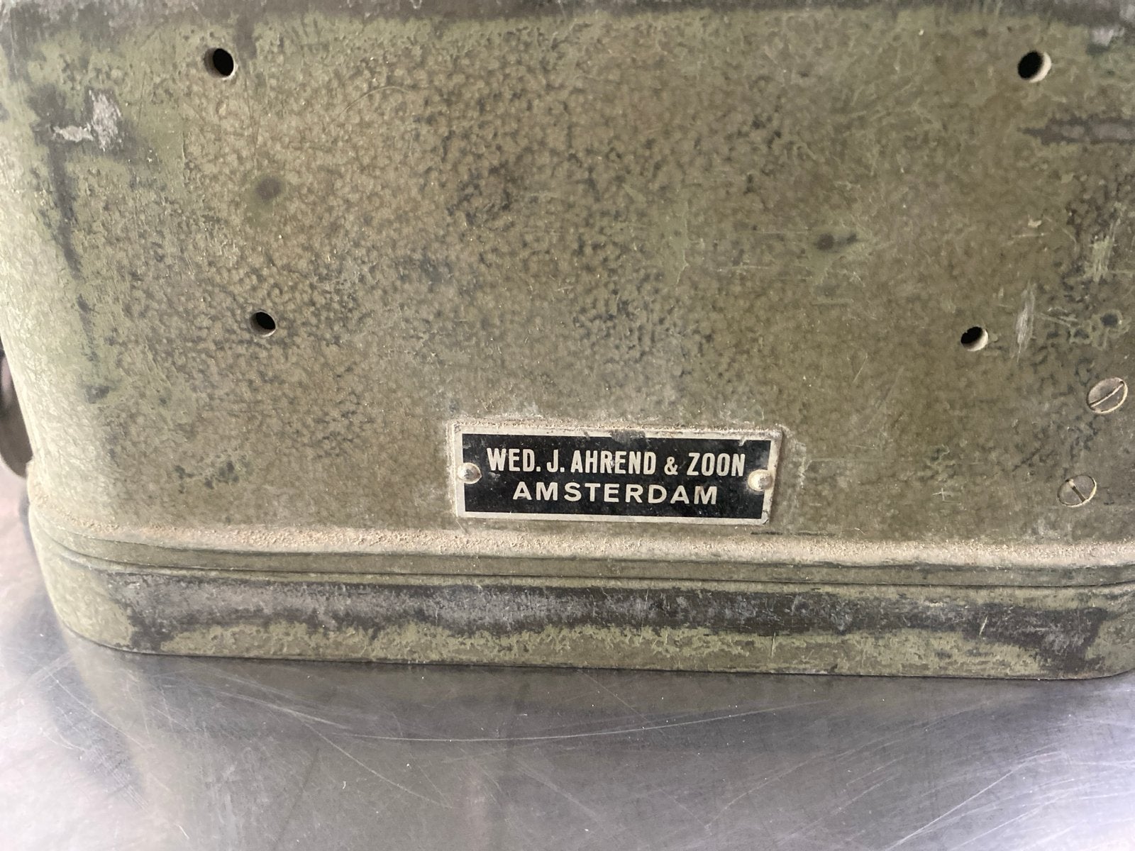 Vintage Wild Heerbrugg Waterpasinstrument met Kist, Antiek en Kunst, Ophalen