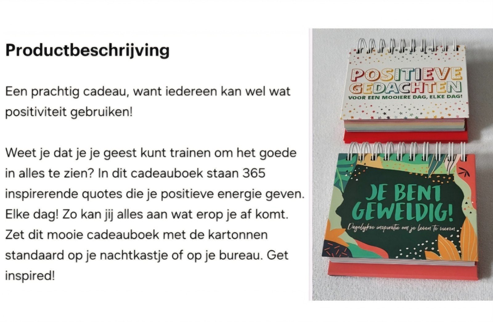 dag Kalender  2 voor €18, Ophalen of Verzenden, Dagkalender, Nieuw