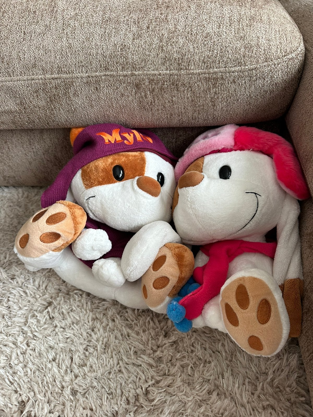 Mylo & Friends knuffels, Kinderen en Baby's, Speelgoed | Knuffels en Pluche, Gebruikt, Overige typen, Ophalen of Verzenden, Middelgroot (20 tot 80 cm)