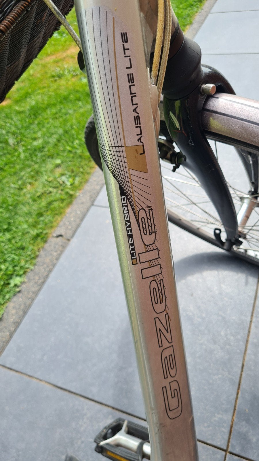 Gazelle Lausanne Lite Hybride Damesfiets goldline, Velgrem, Versnellingen, Ophalen of Verzenden, Gazelle