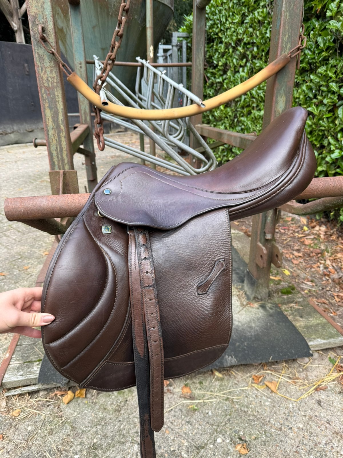 Stubben zadel, Dieren en Toebehoren, L (17.5 inch), Stubben, Ophalen of Verzenden, Middel