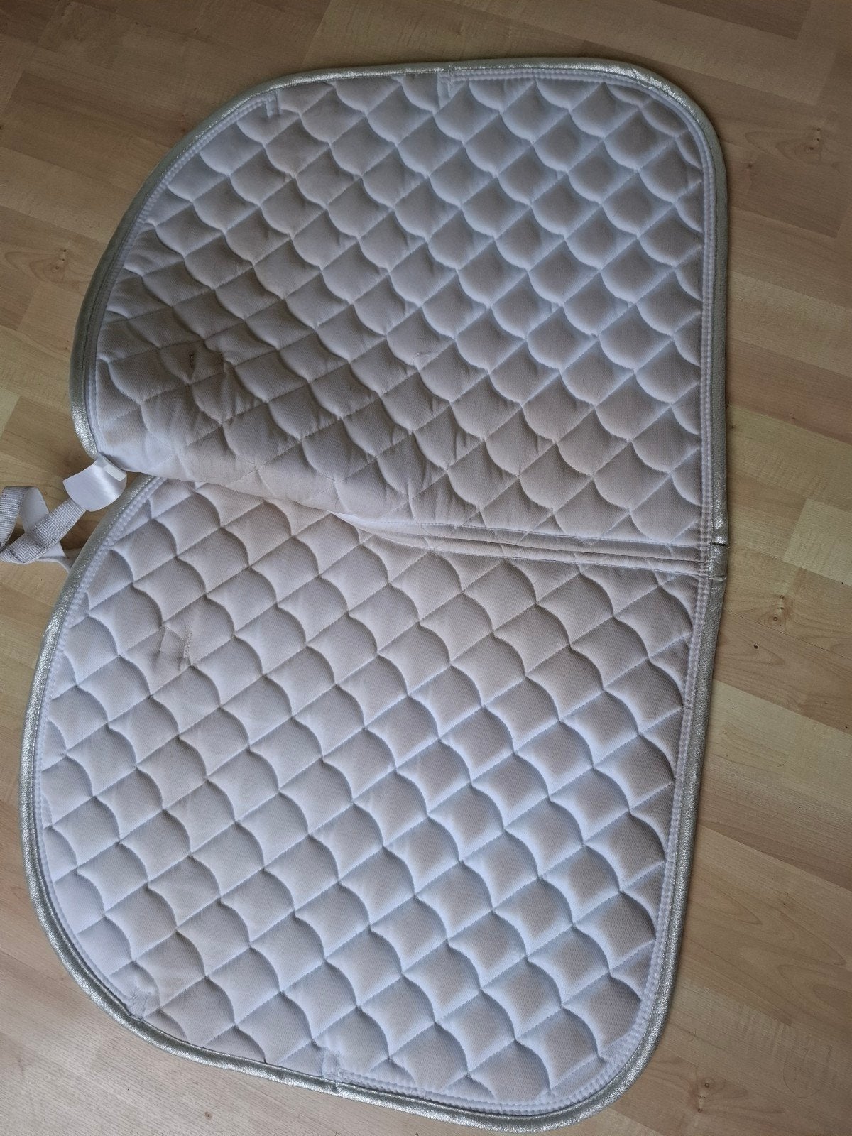 Zilver kleurig Dekje, Dieren en Toebehoren, Dressuurdekje, Cob (M), Ophalen of Verzenden, Zo goed als nieuw