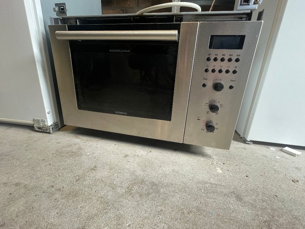 Inbouw combi-oven, Witgoed en Apparatuur, Ovens, Ophalen, 45 tot 50 cm, Gebruikt, Siemens
