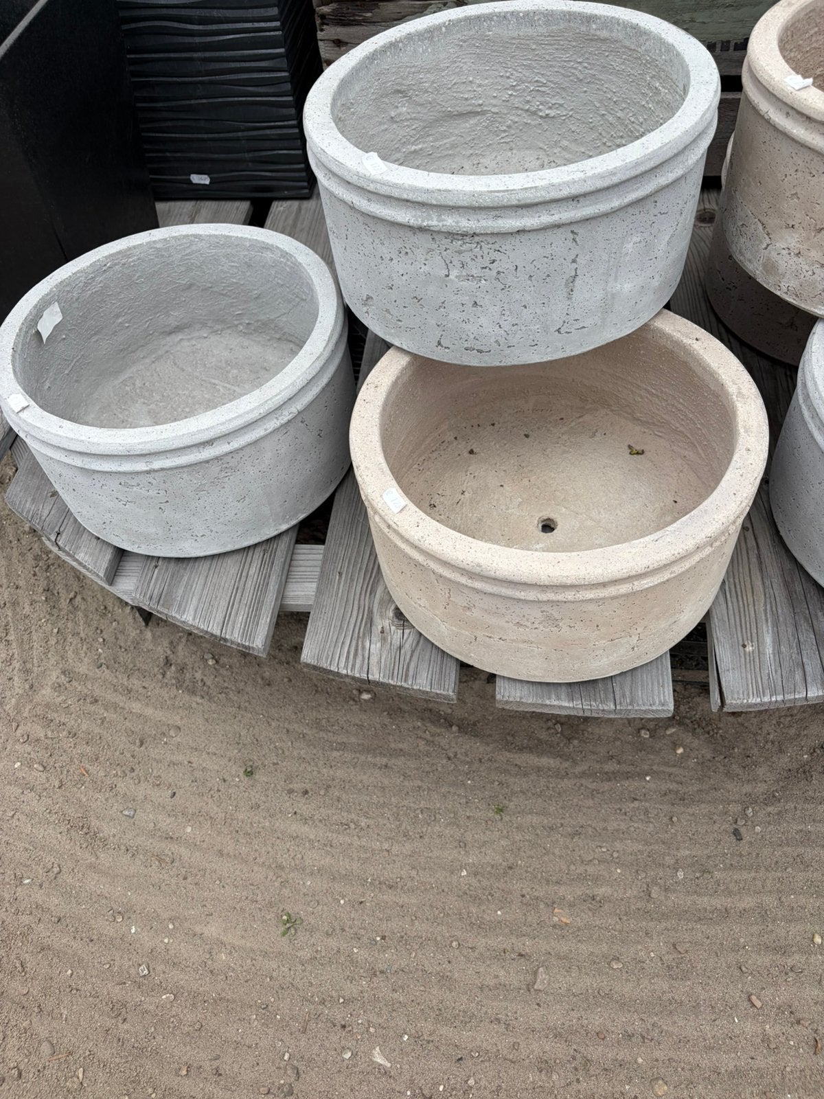 Schalen partij, Tuin en Terras, Bloempotten, Ophalen, Rond, Zo goed als nieuw, Aardewerk