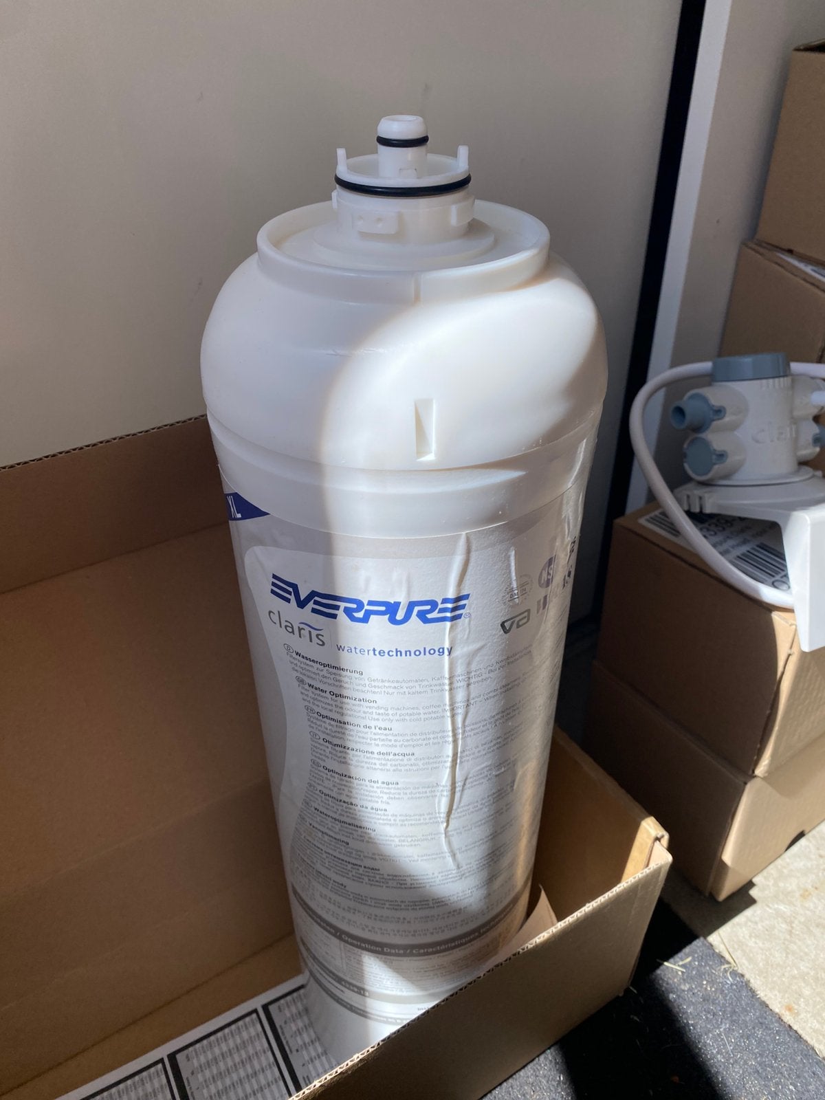 Everpure Claris XL 4339-13 waterfilter incl filterkop -NIEUW, Ophalen of Verzenden, Nieuw