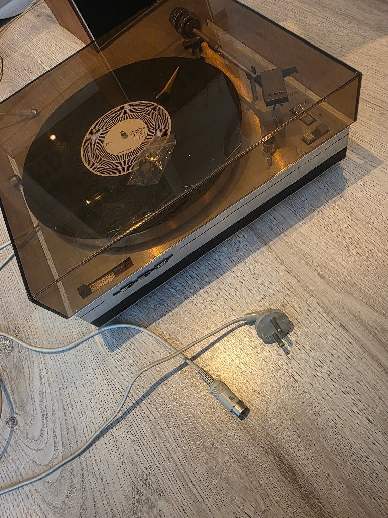 Stereo Platenspeler DUX Type DX 84/9/33P (Philips GA-202), Philips, Gebruikt, Pitch-regelaar, Ophalen of Verzenden