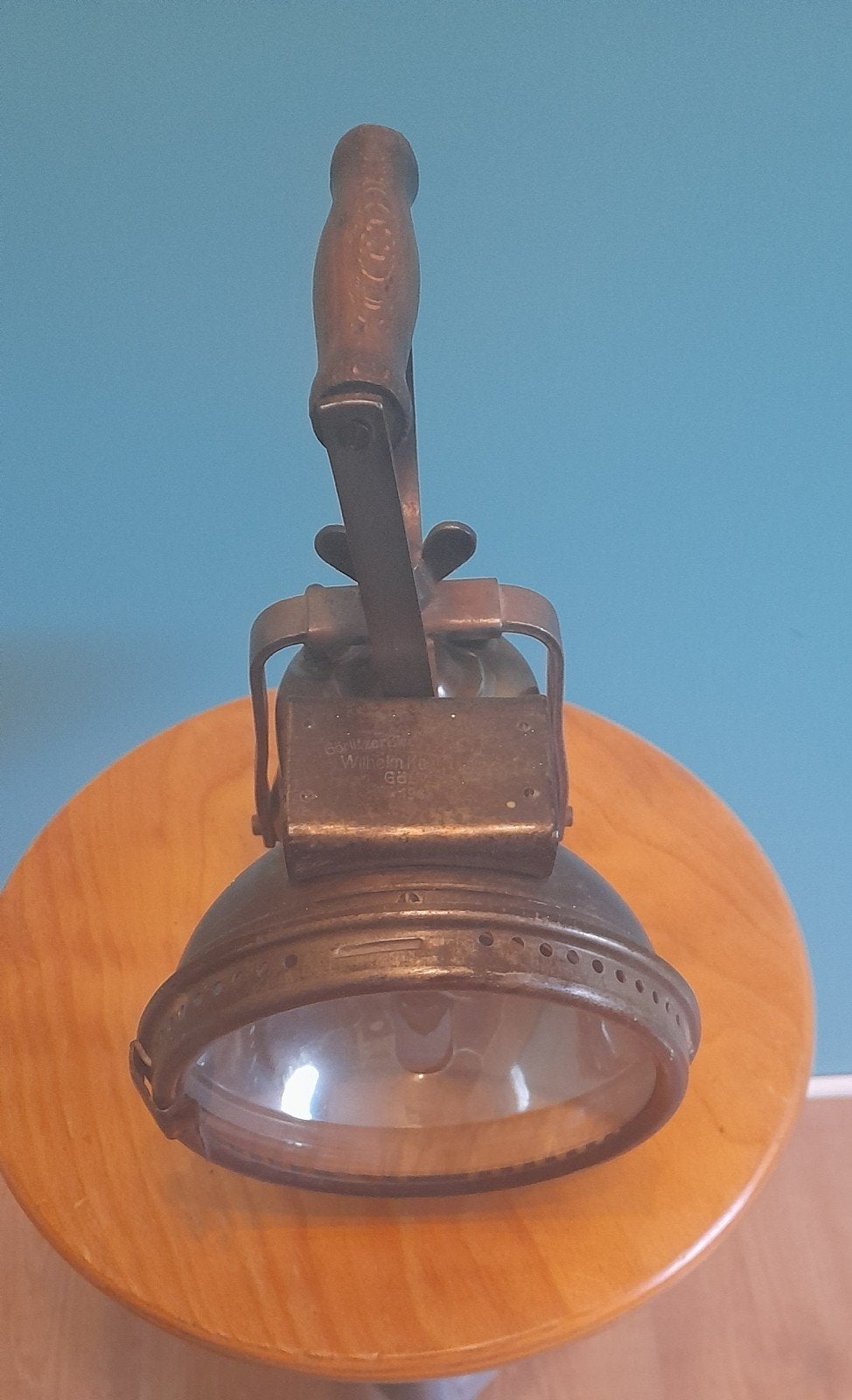 Antieke Carbidlamp, Ophalen of Verzenden