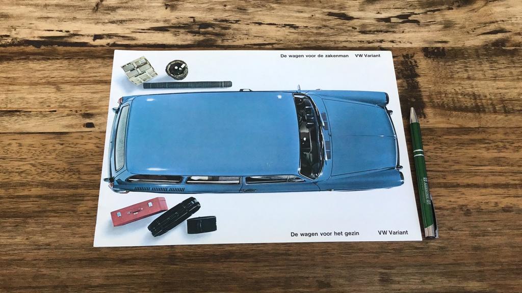 Volkswagen brochure uit 1963, Ophalen of Verzenden, Nieuw, Volkswagen