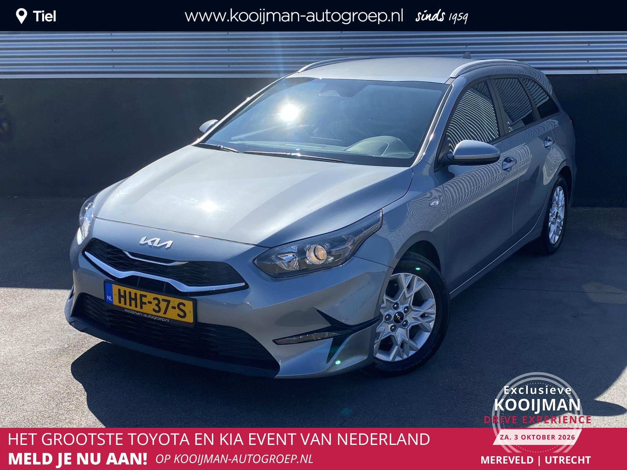 Kia Ceed Sportswagon 1.0 T-GDi ComfortLine Navigatie, BTW-au, Auto's, Voorwielaandrijving, Start-stop-systeem, Gebruikt, Euro 6