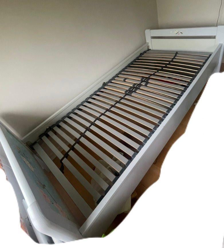 Bed 90x 200, Ophalen, 85 tot 100 cm, Gebruikt, Lattenbodem