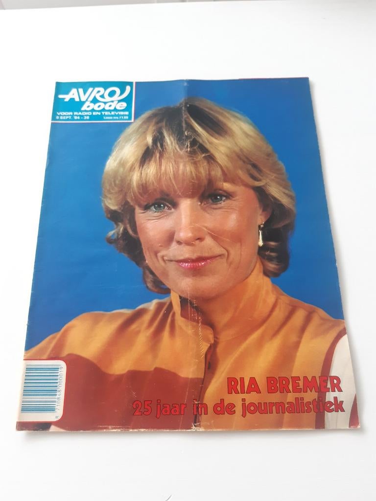 36.Avro Bode 1984. Ria Bremer. Han van der Meer. Sylvia Trae, Verzamelen, Ophalen of Verzenden, 1980 tot heden, Tijdschrift