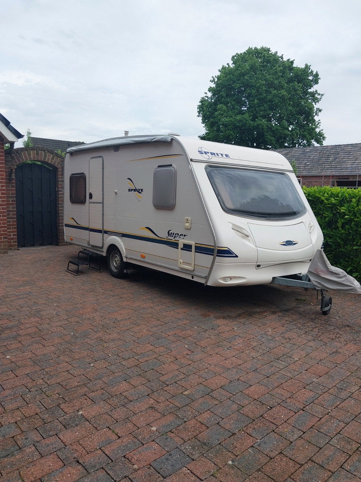 Z.g.o.h Sprite 450 met Frans bed., Kachel, Rondzit, Frans bed, Particulier