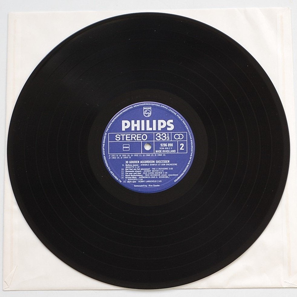 30 Gouden Accordeon Successen - Dubbelalbum LP, Verzenden, Schlager, Zo goed als nieuw, 12 inch